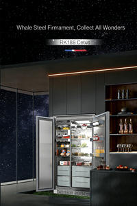 RK188 Meilleures ventes, réfrigérateurs intégrés de grande taille, de haute qualité, côte à côte - Product Image 4