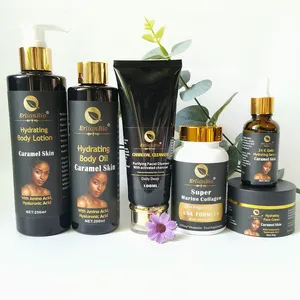 Best Anti Aging Products Caramel Skin Care Set Anti Aging Remove Wrinkles Skin Brightening Face Moisturizer For Caramel Skin