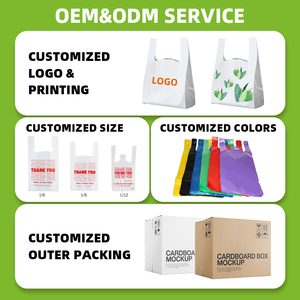 Siêu Thị Bán Buôn Nhựa Dùng Một Lần Mua Sắm Túi Tùy Chỉnh Bao Bì Túi Nhựa Handel Với Biểu Tượng Tùy Chỉnh - Product Image 6