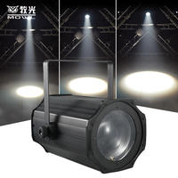 Projecteur LED Zoom Par 200W COB Blanc Chaud Blanc Froid 200W, Éclairage de Scène, Éclairage Frontal, Éclairage de Public