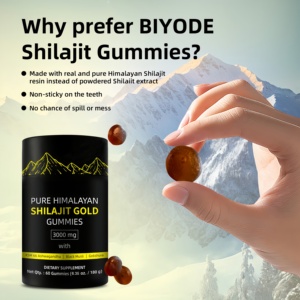 Gomitas de Shilajit del Himalaya de Marca Privada OEM, 3000 mg, Gomitas Energéticas Halal, Gomitas de Shilajit Puro Natural Orgánico al por Mayor - Product Image 3