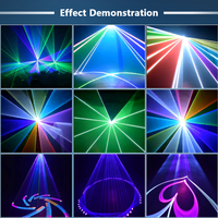 5W Laser projektor Laserlicht DMX RGB Voll farbige 3D-Animation Performance Stage Laserlicht für Konzert DJ Disco Hochzeit