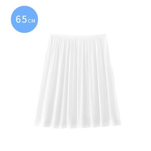 Robe de base doublée pour femme, mi-longue, style JK, transparente, anti-exposition, jupe courte doublée sûre mi-longue - Product Image 4