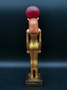 Statue égyptienne personnalisée de la déesse Sekhmet Sculpture en laiton grandeur nature pour décor artisanat égyptien en métal