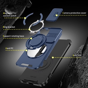 Coque de protection robuste antichoc avec anneau support coulissant pour Xiaomi 17 Pro Max, 17 Ultra, 15 Ultra, 15T Pro, <span class=keywords><strong>14</strong></span> Ultra - Product Image 6