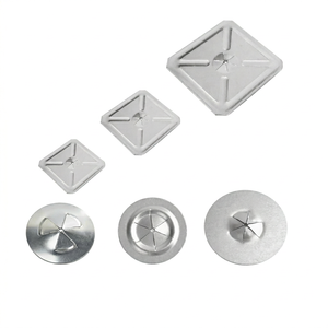 Arandelas Dentadas de Acero Inoxidable, Cuadradas y Redondas, con Dientes Internos y Externos, Acabado Plateado, Uso General en la Industria - Product Image 1