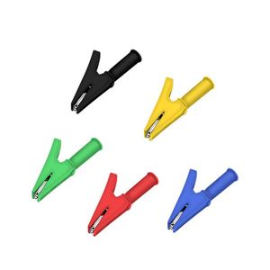 Pin kiểm tra Clip cá sấu clip cho chuối cắm vạn năng Bút Cáp đầu dò cá sấu Clip Pin Xe 30A bán nóng - Product Image 1