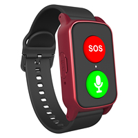 Montre connectée 4G S3 Senior avec fonction SOS, alerte de chute, localisation en temps réel, surveillance de la santé, bracelet intelligent pour personnes âgées