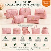 Pochette cosmétique en cuir PU rose effet peau de serpent, trousse de maquillage, trousse de toilette de voyage, organiseur de beauté, logo personnalisé OEM ODM