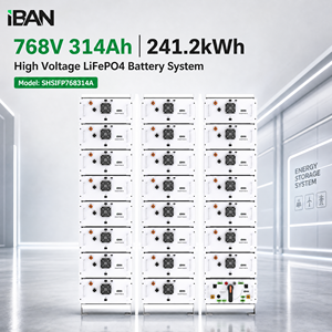 Batterie de stockage d'énergie personnalisée, pack de batteries au lithium 314ah, haute tension, batterie au lithium 241,2kwh - Product Image 1