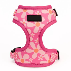 調節可能な犬用ハーネスネオンポップ色のハーネスクイックドライネオプレン快適で通気性のあるすべての日のためのすべての冒険 - Product Image 1