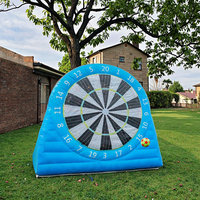 Chine Géant Personnalisé Football Football Coup de Pied Gonflable Jeu Cible Personnalisable Trampoline Gonflable pour L'amusement En Plein Air