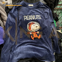 Sweats à capuche vintage d'occasion pour femmes, provenance Chine, friperies, commande minimum 250 kg, marque KINGAAA, polyester/coton