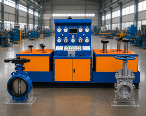 Nuova Tecnologia Valvola a <span class=keywords><strong>Farfalla</strong></span> Idraulica per Banco con Motore e Pompa in Acciaio al Carbonio Personalizzazione OEM per Tenuta Idrostatica - Product Image 3