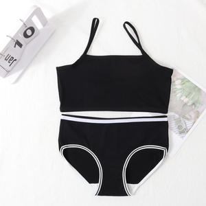 Chaleco de desarrollo para niñas de secundaria, conjunto de ropa interior de algodón que absorbe la humedad, talla S/M/L - Product Image 6