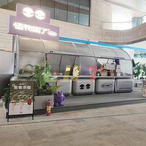 Customized Milk Tea Shop Fiberglass Structure For Commercial Street Use - Product Image 4