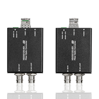 Multiplexeur vidéo CCTV / Convertisseur fibre optique 12G SDI vers fibre