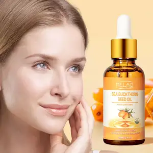 Organic Sea Buckthorn Oil 100% Pure Raw Virgin Cold-pressed Vitamin C Serum Fast Absorbing Anti Aging Moisturizing Cream