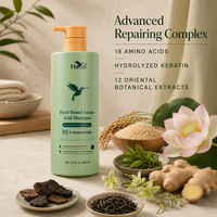 Set Sampo Organik Alami untuk Salon - Formula Lembut Melembapkan Anti-Kusut Bebas Silikon Vegan Label Pribadi 12 Botanical