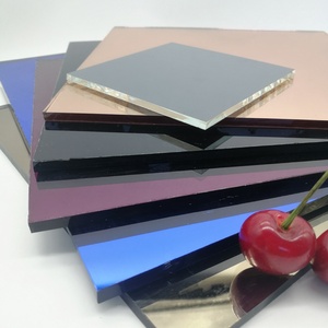 Miroir décoratif en verre aluminium gris double peinture, épaisseur 4 mm, unidirectionnel - Product Image 2
