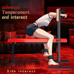 Caliente <span class=keywords><strong>BDSM</strong></span> caballo de Troya silla herramientas de asistencia sexual pareja encuadernación esposas grilletes pareja coqueteo juguetes sexuales muebles sexuales para adultos - Product Image 5