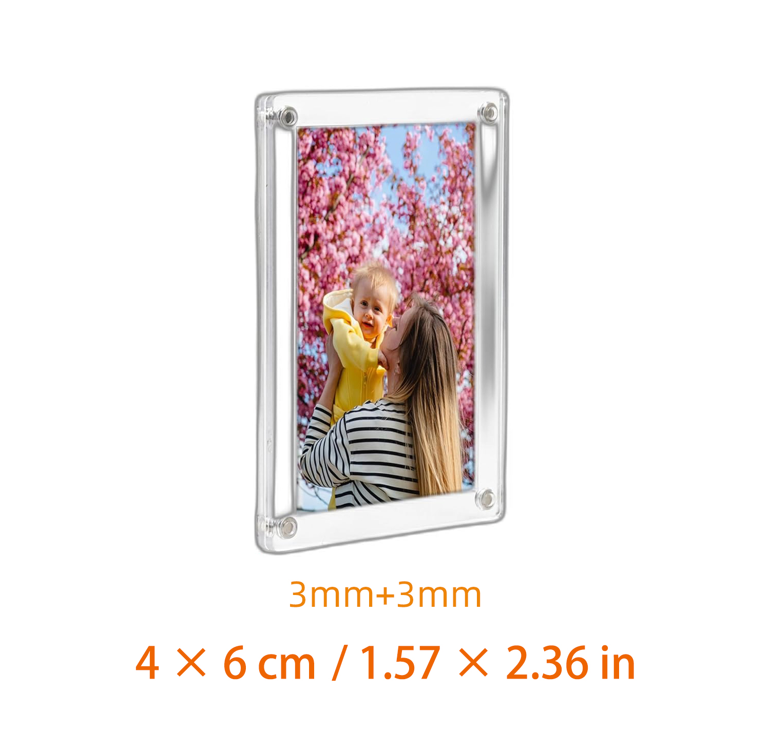 4*6cm transparent