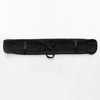 Housse de transport portable pour snowboard en néoprène avec sangles de fixation pour fixations de ski