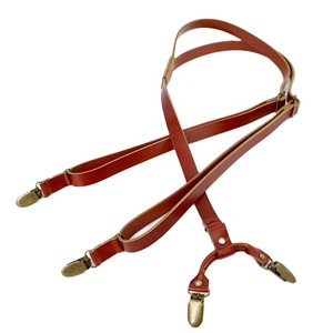 <span class=keywords><strong>Tirantes</strong></span> <span class=keywords><strong>de</strong></span> cuero divididos informales <span class=keywords><strong>de</strong></span> 1,7 cm para <span class=keywords><strong>hombre</strong></span> con 4 clips, soporte personalizable para adaptarse a pantalones vaqueros, general para estancia <span class=keywords><strong>de</strong></span> camisa - Product Image 1