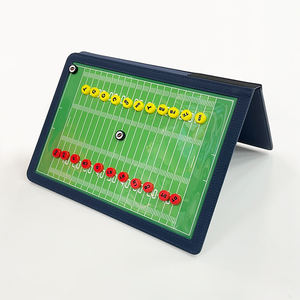 Tableau d'instruction portable pliable pour entraîneur de jeu de football américain peut être écrit tableau de tactique magnétique pour rugby. - Product Image 3