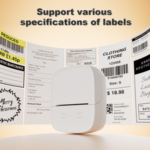 Nouvelle conception, mini imprimante thermique portable de 2 pouces pour ESC/POS, imprimante de reçus <span class=keywords><strong>mobile</strong></span> de 58 mm, sans fil, portable, Android, en stock - Product Image 6