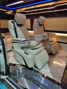 Nuevo Sofá Cama Eléctrico Deslizante de Lujo para Asientos Traseros de Auto VIP con Carga Inalámbrica y 3 Modos de Memoria para RV, MPV, Limusina, Autocaravana - Product Image 5