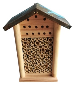 Top qualité jardin extérieur bénéfique insecte Habitat abeille <span class=keywords><strong>maison</strong></span> en bois maçon abeille boîte à <span class=keywords><strong>vendre</strong></span> - Product Image 2