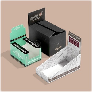 Custom Pop Cardboard Pdq Display Stand Countertop Cardboard Display Rack Paper Table Top Display <b>Box</b> for Candy - Product Image 1