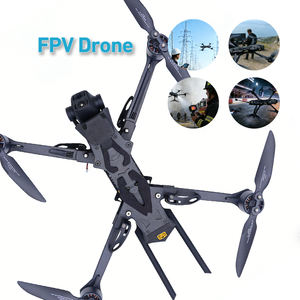 Kit de drone FPV de 10 pouces avec une portée de vol de 5 km, une charge utile de 3 kg, un positionnement GPS, une caméra de vision nocturne, une résolution de capture d'image 4K - Product Image 4