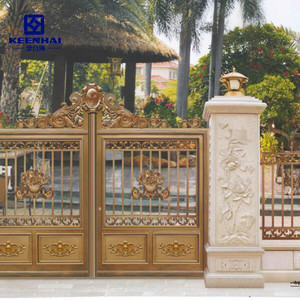 Modern Indian House Design Oriental Style Main Gate and Boundary Wall Gate for <strong>Garden</strong> <strong>Rail</strong> Waterproof and 3D Modeling Service - Product Image 2