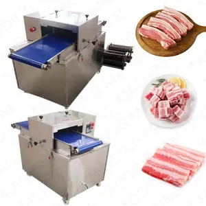 Máquina de corte de carne de frango e porco, produto oficial, máquina de corte de costeletas de carne