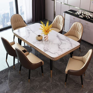 Tables de salle à manger modernes et luxueuses pour la cuisine, l'hôtel, <span class=keywords><strong>le</strong></span> <span class=keywords><strong>restaurant</strong></span>, <span class=keywords><strong>le</strong></span> café et <span class=keywords><strong>le</strong></span> bureau - Product Image 6