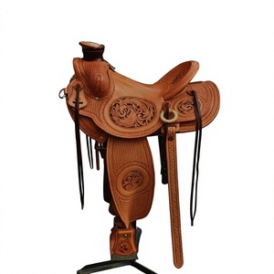 Equipo de Equitación Europeo BSGI Export Finish, Silla de Montar Inglesa Personalizada 100% Cuero Vacuno Genuino, Estructura de Madera SUS304 NA79 - Product Image 1