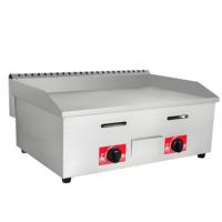 Pemanggang Gas Komersial Stainless Steel, Wajan Penggorengan, Peralatan Dapur, Kompor Tumis, Untuk Restoran Hamburger, Kedai Makanan Ringan, Model Penggunaan