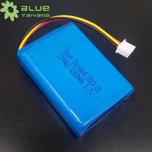 Batería de Condensador de 6000 mAh 204465 3.7v 6000 mAh 22.2wh Recargable, Paquete de Batería de Iones de Litio de 6000 mAh - Product Image 1