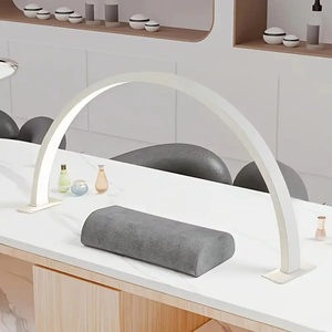 Lampe LED demi-<span class=keywords><strong>lune</strong></span> pour table de manucure, éclairage d'appoint en U, éclairage de travail spécifique pour salon, tatouages, sourcils, beauté - Product Image 1