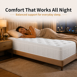 Compressed <b>Roll</b> Pack Hybrid Mattress Queen King Size for Home Bedroom - Product Image 3