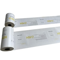 Etiqueta Adhesiva Térmica Preimpresa con Forma Personalizada, de una Sola Capa, 80x80mm 57mm, Resistente al Agua, al Aceite y a los Arañazos, para Máquinas POS