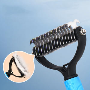 SY 2025 peigne à nouer pour animaux de compagnie Teddy <span class=keywords><strong>Golden</strong></span> <span class=keywords><strong>Retriever</strong></span> nouage spécial chien cheveux chat peigne <span class=keywords><strong>brosse</strong></span> pour bain d'animaux de compagnie - Product Image 3