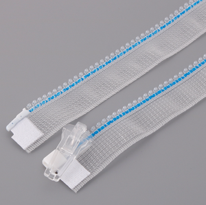 50Cm Chiều Dài Kích Thước 5 Open End Nhựa Nhựa Rõ Ràng Màu Zip Áo Dây Kéo - Product Image 4