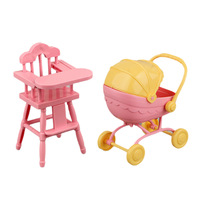 Accessoires miniatures en plastique pour maison de poupée, jouets de collation, jouets de maisonnette pour enfants, table à manger, transfrontalier