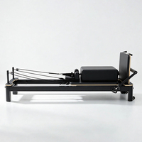 Reformer en aluminium noir, prix usine, équipement de Pilates en alliage pour entraînement de yoga à domicile, machine de Pilates Reformer en aluminium blanc