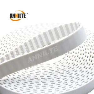 Annilte Single Side White Pu AT10 Timing Belt/Open Ended Timing Belt/Timing Belt