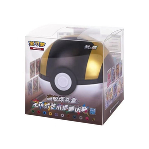 Version chinoise PTCG Pokemnoed <span class=keywords><strong>Ball</strong></span> Advanced <span class=keywords><strong>Ball</strong></span> Boîte cadeau en papier Cartes Pokémon originales Jeu de société durable Dernière édition 151 Rare - Product Image 4