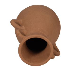 Vaso in terracotta con manici per l'arredamento del soggiorno, vaso per fiori in stile boho per la casa, la camera da letto e l'ufficio. - Product Image 6